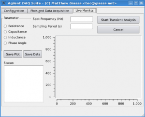 "Live monitor" plotting